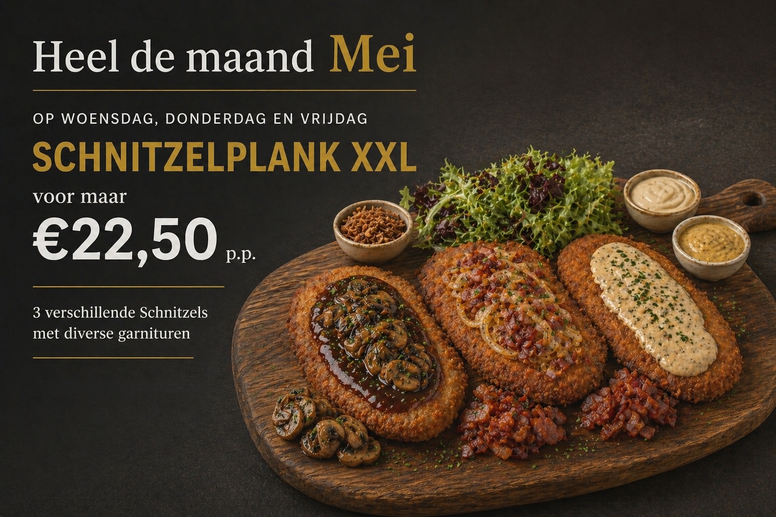 actie mei schnitzelplank1